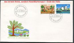 Luxemburg 1984 - Luxembourg 1984 - Michel 1095-1096 Auf FDC - FDC