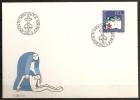 Liechtenstein 1975 N° 568 O FDC, Premier Jour, Croix-rouge, Secours, 30eme Anniversaire - Lettres & Documents