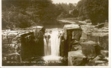 UNITED KINGDOM-ENGLAND;NEWCASTLE ON TYNE;WATERFALL,JESMOND DENE-CIRCULATED-1949 - Newcastle-upon-Tyne