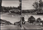 AK Frankenberg: Volkspark, Platz Der Einheit, Busbahnhof, Gelaufen, 1972 - Frankenberg