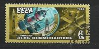 USSR 1982 - COSMONAUTIC DAY - USED OBLITERE GESTEMPELT - Russie & URSS