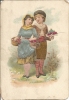 Découpis Gaufrée D´enfants Format 76 X 109 Mm. - Infantes