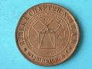 EUREKA CHAPTER N° 4 R.A.M. WASHINGTON DC / ONE PENNY ( 10,7 Gr. - For Grade And Details, Please See Photo ) ! - Autres & Non Classés