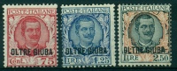 COLONIE OLTREGIUBA 1926 FLOREALE SOPRASTAMPATI MNH**  RARI - Oltre Giuba