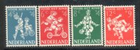 40a HOLANDA  1958- Niños Jugando- "VOOR HET KING" - Nuovi