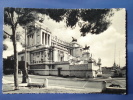 ROMA  - MONUMENTO A VITTORIO EMANUELE II - ALTARE DELLA PATRIA -VIAGGIATA  1957- BOLLO ASPORTATO    *(laz1157) - Altare Della Patria