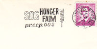 1969 Belgium Bruxelles SOS Faim Hunger Starvation Fame - Tegen De Honger