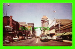 FRESNO, CA - FULTON STREET - WRITTEN IN 1953 - RAISIN CAPITOL OF THE WORLD - - Fresno