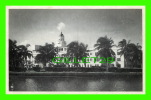 MIAMI BEACH, FL - ST FRANCIS HOSPITAL - SEEN FROM THE BOATS NIKKO II AND SUNSET - KROMEKOTE POST CARDS - - Miami Beach