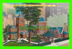 NEW YORK CITY, NY - THE LITTLE CHURCH AROUND THE CORNER - HERBCO CARD COR - - Kirchen