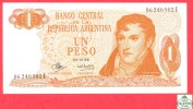 Argentina 1 Peso 1970-73 Uncirculated  # 287 Banknote / Argentine Billet - Papier Monnaie - Argentinië