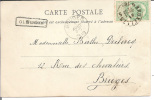 ZK "BRUXELLES 1899"  Met Griffe In KADER  " O L L I G N I E S" - Linear Postmarks