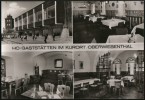 AK Oberwiesenthal: Fichtelberghaus, Forsthaus, Ratskeller, Altes Brauhaus, 1977 - Oberwiesenthal