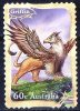 Australia 2011 Mythical Creatures 60c Griffin Self-adhesive Used - - Usati