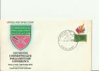 AUSTRALIA YEAR 1970 - FDC 16TH COMMONWEALTH PARLIAMENTARY CONFERENCE W/1 STAMP OF 6 CENTS POSTM SYDNEY REF 21/AU - Briefe U. Dokumente