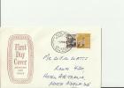 AUSTRALIA YEAR 1969 -FDC 100 YEARS NORTHERN TERRITORY SETTLEMENT FLOWN  W13STAMPS OF 5 CENTS POSTM ADELAIDE REF 28/AU - Covers & Documents