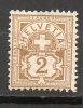 SUISSE 2c Bistre 1882 N°63 - Unused Stamps