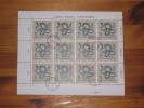 Polen Poland Sheet Bogen Snake Schlange Gestempelt 0 Used 60 Gr. Stempel 5.6.1964 Poznan Druckereizeichen - Snakes