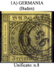 Germania-F001A - Baden 1851-52 (o) Used - - Used