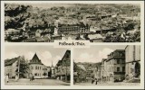 AK Pößneck, Glockenturm, Gerberstraße, Markt, Schuhgasse, Ung, 1964 - Pössneck