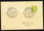 Denmark Deluxe KØBENHAVN 1956 Special Cancel Card Universala Kongreso De ESPERANTO Sent To NAKSKOV - Lettres & Documents