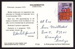 Great Britain PPC RICHMOND 1973 To KRAMFORS Sweden Printing In ESPERANTO & Original Signature(2 Scans) - Cartas & Documentos