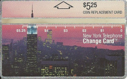 USA: New York Telephone: 210B New York Skyline By Night. Mint - Schede Olografiche (Landis & Gyr)