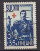 Finland 1938 Mi. 207     3½ M + 35 P Johann Mauritz Nordenstam Red Cross Rotes Kreuz Croix Rouge - Used Stamps