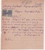 Armenia 1936 Document With Two 1r Fiscal Stamp - Armenia