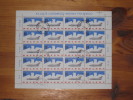 Polen Poland Sheet Bogen Flugzeug Jet Plane Aircraft 1963 Gestempelt Used 60 Gr. Stempel 23.5.64 Poznan Druckereizeichen - Fogli Completi