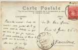 3757  Postal Tortosa 1907, Tarragona , Post Card - Lettres & Documents