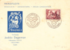 Helsinki 1953 - Helsingfors écureuil - Tuberculeux - Cartas & Documentos