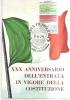 57950)cartolina Illustratoria Manifestazione Per Il 30° Anniversario Della Costituzione Italiana Con Un Valore + Annullo - Demonstrations