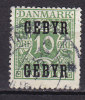 Denmark 1930 Mi. 14     10 Ø Verrechnungsmarke Gebyr Portomarke Overprinted GEBYR - Impuestos