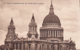 Cp , ANGLETERRE , LONDRES , St. Paul's Cathedral From The South-East , London - St. Paul's Cathedral