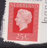 PAYS BAS N°882b 25 C VERMILLON SÉRIE COURANTE REINE JULIANA - Unused Stamps