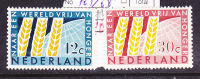 PAYS BAS N°797/768  CAMPAGNE MONDIALE CONTRE LA FAIM ** - Unused Stamps