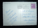 CP TP 1,20 S OBL. MECANIQUE VARIETE 9-7-1963 INNSBRUCK 2 C + THEME OLYMPIQUE - Storia Postale