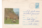 ADA KALEH- VIEW, 1969, COVER STATIONERY, ENTIER POSTAL, SENT TO MAIL, ROMANIA - Cartas & Documentos