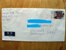 Cover Sent From China To Lithuania, - Lettres & Documents