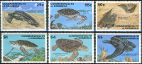 Dominica 1993, Turtle, Michel 1677-84, MNH 16871 - Schildkröten