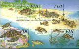 Fiji 1997, Turtle, Michel BL22, MNH 16886 - Schildkröten