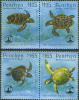 Penrhyn  1995, Turtle, Michel 579-82, MNH 16915 - Schildpadden