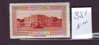 FRANCE. TIMBRE. CINDERELLA. VIGNETTE. BELLE FRANCE. COLONIE. MOYEN CONGO. - Tourism (Labels)