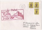 Dubai Emirat Arabes Unis Lettre Poste Navale De 1999 - Dubai