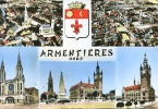 59 - ARMENTIERES - Blason - Nord - Vues Aériennes - Multivues - Nord - Armentieres