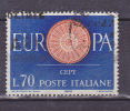 ITALIE N°823 70 L BLEU FONCE ET ORANGE EUROPA - Cuadernillos