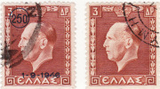M 1936/1946 Grecia - Re Giorgio II° - Used Stamps