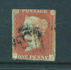 GREAT BRITAIN  -  1841  1d   Used  (faults As Scan) - Usati