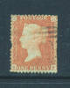 GREAT BRITAIN  -  1858  1d   Used  (faults As Scan) (Zoom In For Pl. No's - My Eyesight Is Too Bad) - Oblitérés